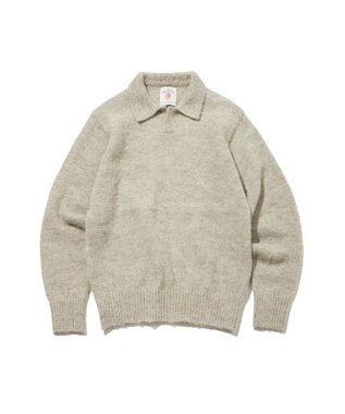 J.PRESS MEN 【J.PRESS ORIGINALS】Shaggy Dog Sweater Skipper Polo / Japan Made