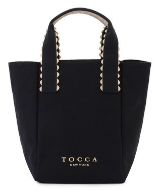 TOCCA WAVES HANDLE TOTE トートバッグ【星風まどかさん着用・WEB＆一部店舗限定】 ブラック系