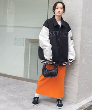 WEGO メルトンワッペンスタジャン ブラック