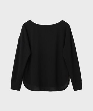 GRACE CONTINENTAL シアーワッフルカットトップ ブラック