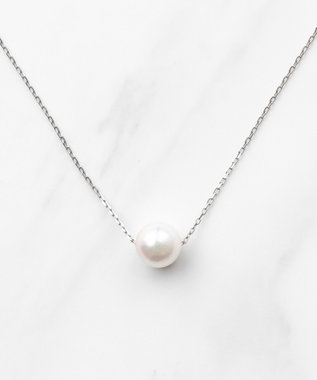 TOCCA 【WEB限定】PRECIOUS PEARL NECKLACE プラチナ アコヤパール ネックレス