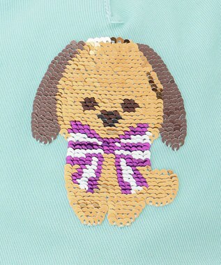 ANY KIDS ミラクルスパンコール メッシュ キャップ ミント