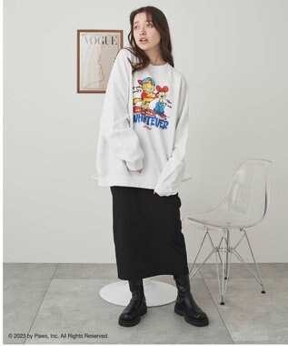 WEGO 【ユニセックス着用ITEM】別注GARFIELDプルオーバー 柄1