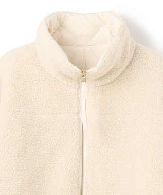 UNFILO 【TAION×UNFILO】リバーシブルボアダウン クリーム