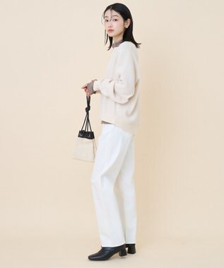 AMERICAN HOLIC ワッフルライクニットプルオーバー Ivory