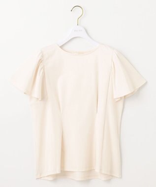 ANY SIS 【接触冷感】美人 フリルスリーブ カットソー オフ