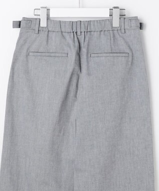 J.PRESS LADIES S TCリネン ドライツイル ストレート パンツ グレーシャンブレー系