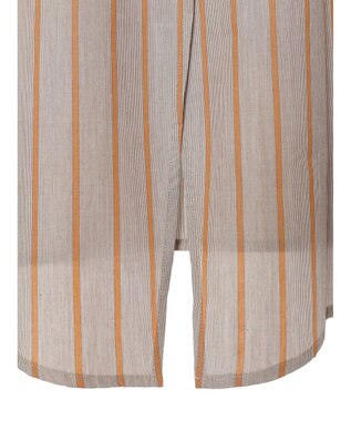 Green Parks ５分袖ドッキングバックスリットチュニック Beige