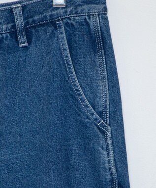 WEGO ルーズペインターパンツ デニム中濃色