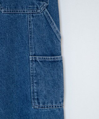 WEGO ルーズペインターパンツ デニム中濃色