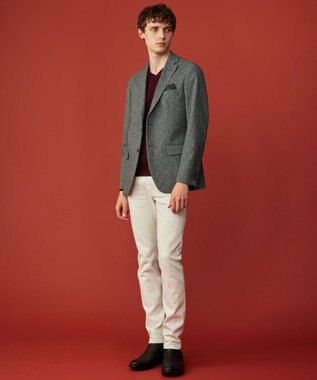 JOSEPH ABBOUD 【ストレッチ/弱撥水】ムリネ ジャージ ジャケット ライトグレー系