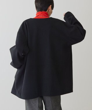 AMERICAN HOLIC リサイクル中空糸ノーカラーコート Black