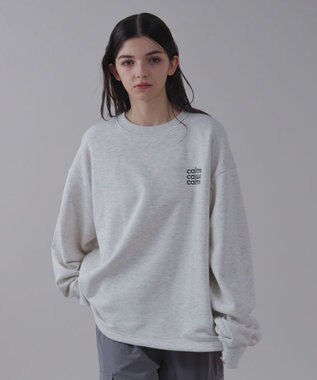 WEGO 【ユニセックス着用ITEM】ショートドロストワンポイント刺繍プルオーバー