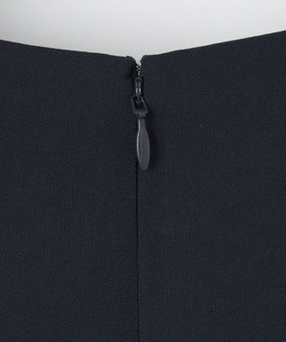 J.PRESS LADIES 【セットアップ対応・洗える】セラテリーダブルクロス ワンピース ネイビー系