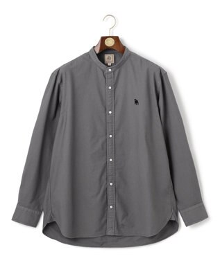 J.PRESS MEN 【KING SIZE】【大人気バックブル】バンドカラー オックスフォードガーメントダイシャツ グレー系