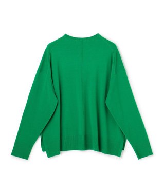 UNFILO 【リピート率の高さが魅力！毎シーズン大好評】マイビューティニット クルーネック グリーン