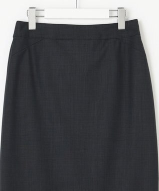 J.PRESS LADIES L 【セットアップ対応】BAHARIYE スカート ネイビーピンヘッド系