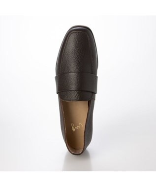 ing <ing>スクウェアローファー ダークブラウン