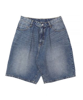 WEGO イージーバギーデニムショーツ デニム中濃加工色