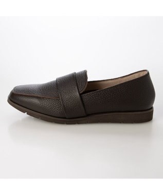 ing <ing>スクウェアローファー ダークブラウン