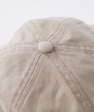 OP／FILA 【Kappa】ロゴ ヴィンテージ風キャップ グレー×ベージュ