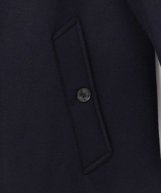 J.PRESS MEN ショートカーコート スタンドカラーブルゾン ネイビー系