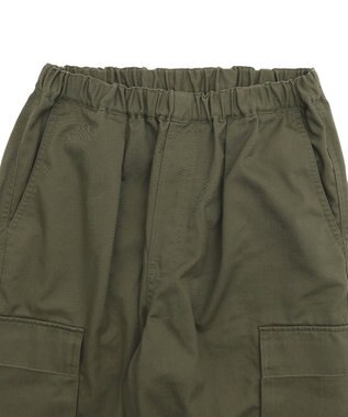 WEGO 【キッズ/150cm/160cm/ウエストゴム】イージーカーゴパンツ（JUNIOR） カーキ