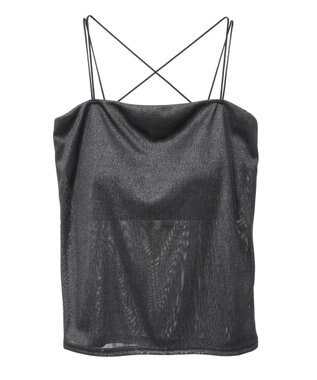 Green Parks 箔プリントカップ付きインナー Black