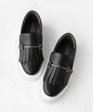  【晴雨兼用】FRINGE SLIPON RAIN SNEAKERS スニーカー