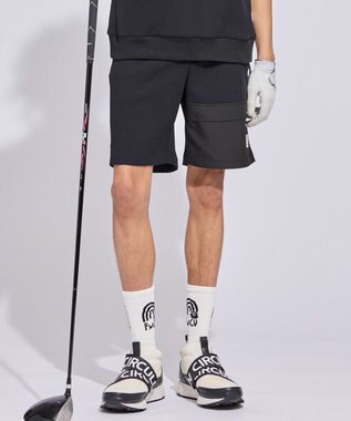 PW CIRCULUS 【MEN】ワッフルショーツ 2026年モデル ゴルフ ブラック系