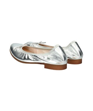 Bridget Birkin 【Bridget Birkin】ラウンドトゥバレエシューズ シルバー