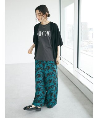 CRAFT STANDARD BOUTIQUE ランダムテレコモモンガカーディガン Black