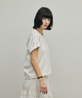 GRACE CONTINENTAL ルーズカットTシャツ ホワイト