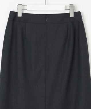 J.PRESS LADIES L 【セットアップ対応】BAHARIYE スカート ネイビーピンヘッド系