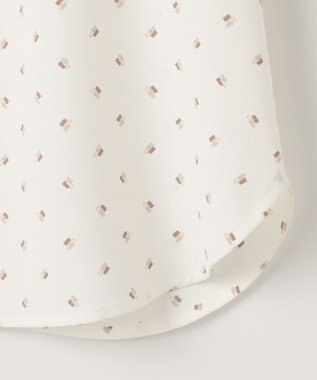 ANY SIS S 【洗える】フロントボウタイ ブラウス オフベース