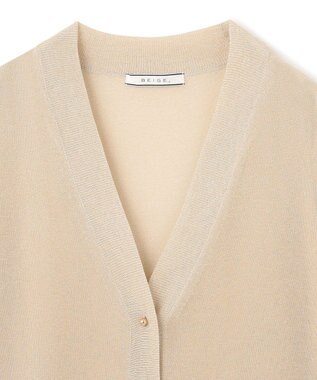 BEIGE， 【洗える】RIOU / カーディガン Gold
