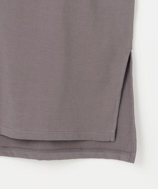 ANY L 【洗濯機可/接触冷感/UVカット】Ｖネックチュニック モカブラウン