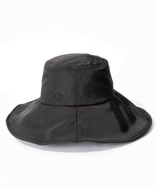 OP／FILA 【Ocean Pacific】UVカットつば広ハット ブラック