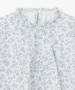 組曲 KIDS 【150-160㎝】サクラララ・ブラウス サックスブルー系5