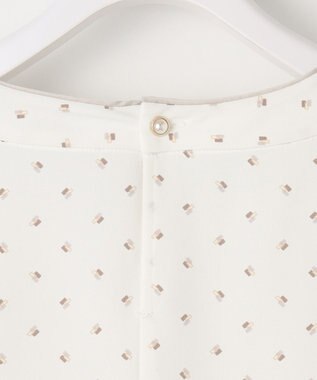 ANY SIS S 【洗える】フロントボウタイ ブラウス オフベース