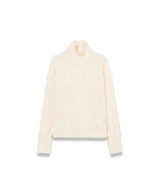 JOSEPH 【WEB&OUTLET限定・洗える】ライトウールカシミヤ　ハイネックニット Ivory
