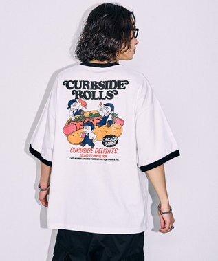 WEGO ボーイズグラフィックリンガーBIGT（S） ホワイト