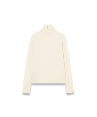 JOSEPH 【WEB&OUTLET限定・洗える】ライトウールカシミヤ　ハイネックニット Ivory