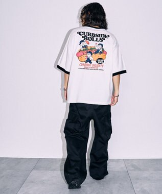 WEGO ボーイズグラフィックリンガーBIGT（S） ホワイト