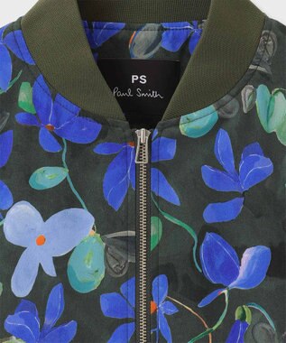 Paul Smith Cyclamen ボマーブルゾン カーキ