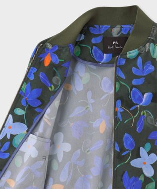 Paul Smith Cyclamen ボマーブルゾン カーキ