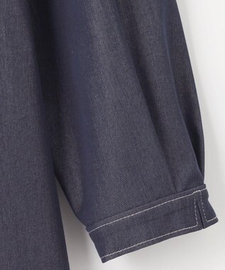 ANY SIS 【洗える】デニムライクシャンブレー ワンピース シャンブレー