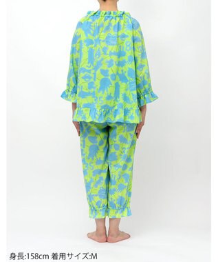 tsumori chisato SLEEP ツモリチサト パジャマ 綿100%(本体) ローン素材 8分袖 長袖 8分丈 レディース UDT211 /ワコール メロン