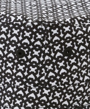 23区GOLF 【UNISEX】リバーシブルモノグラムバケットハット ブラック系5