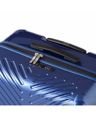 ACE BAGS & LUGGAGE スーツケース ACE ラディアル Lサイズ ダブルキャスター ファスナー TSAロック搭載 おしゃれ 出張 82Ｌ 06973 ブルー